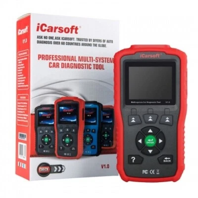 iCarsoft V1 für Peugeot Citroen Renault Dacia Profi Diagnosegerät ABS Airbag usw - Bild 1 von 4