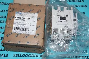 Eaton CN15DN2BB Contattore 2 poli 220/240 Nuovo - Foto 1 di 1