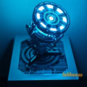 Iron Man MK1 Arc Reactor 1:1 Scale LED Light Tony Stark Chest Light Gift Box - Picture 1 of 12