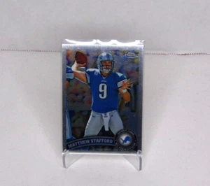MATTHEW STAFFORD 2011 Topps Chrome #4 Rams (2nd Year) Detroit Lions Card - Picture 1 of 2