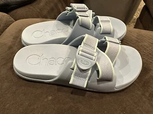 Chaco Women's Lowdown Slide Sandals -US Size 6 Light Blue - Picture 1 of 11