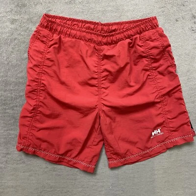 Helly Hansen Swim Trunks Mens Size Small Red Lined Pockets Board Shorts Swimming - Image 1 of 4