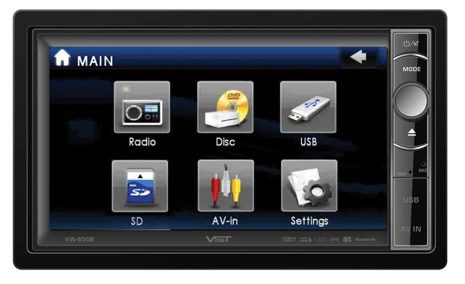 Toyota Tacoma 2014-2017 Stereo Upgrade Radio NSD655MHB Touchscreen MP3 IPOD USB - Image 1 of 1