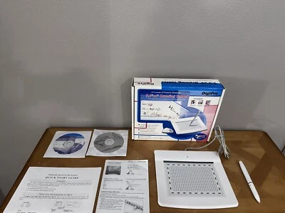 DigiPro Drawing Tablet WP5540 5.5" x 4" USB Graphics Tablet with PEN, CDs Manual - Image 1 of 4