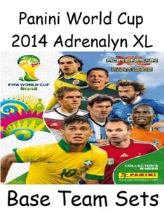 Juegos de equipos de tarjetas base Panini 2014 Adrenalyn XL para la Copa Mundial Panini elige qué equipos quieres - Imagen 1 de 3