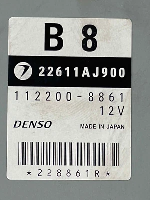 Módulo de control informático Saab 9-2X Aero 2005 motor 2,0 L 88 k AT ID 22611AJ900 05 Foto 1 de 4