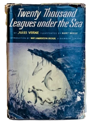 Twenty Thousand Leagues Under the Sea Jules Verne 1946 First Edition Rainbow - Image 1 of 4