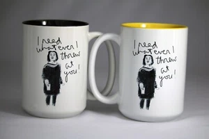 MANITAISM Mugs - quality ceramic cup with an "attitude" $19.95 FREE SHIPPING - Picture 1 of 6
