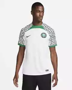 Nike Nigeria Away 2022 Maglietta bianca - Foto 1 di 2