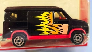 Vintage Majorette Fourgon Devil Van US Van / Ford E-350 / #250 / Made in France - Picture 1 of 7