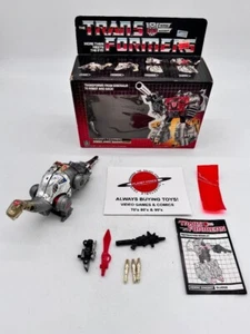 Figura Dinobot Transformers G1 Sludge 1985 completa con caja y folleto - Imagen 1 de 4