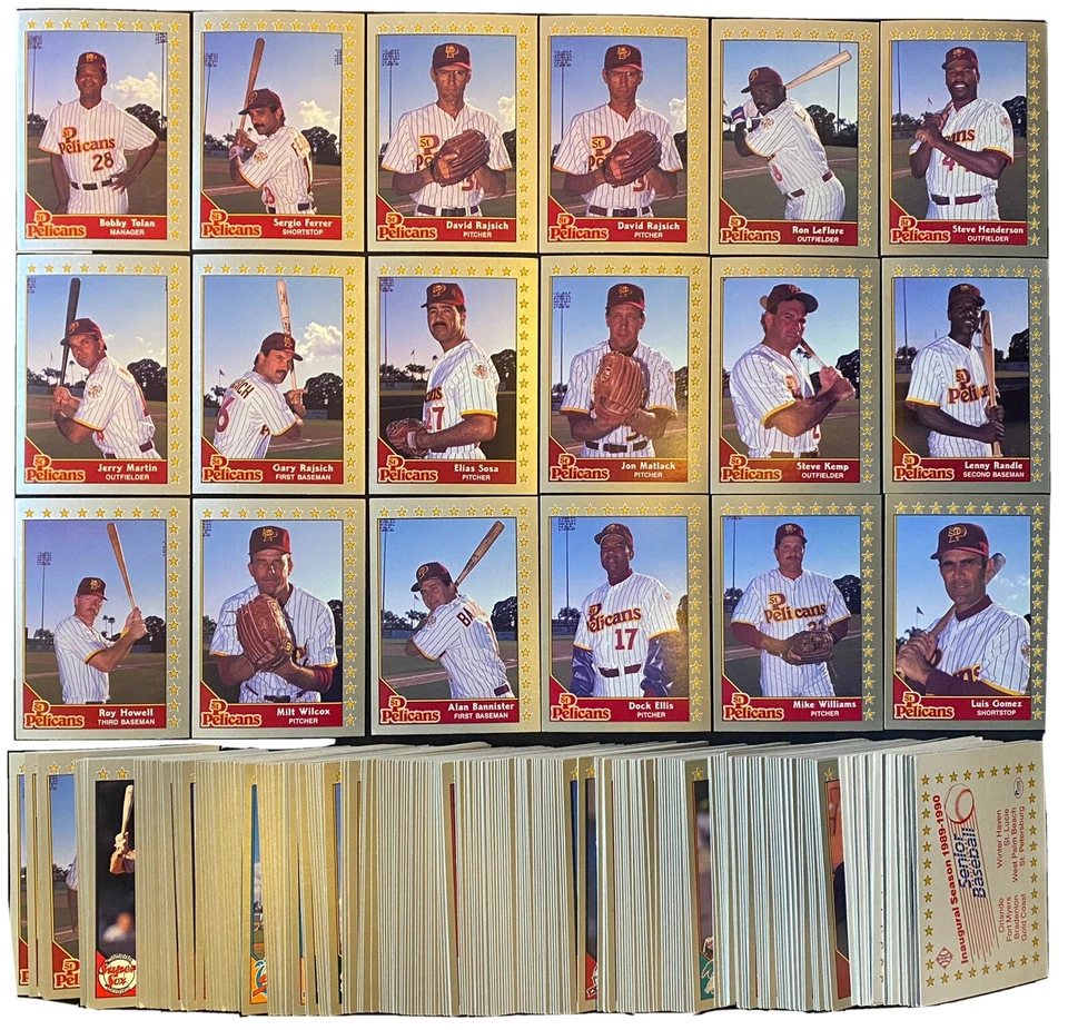 1990 Pacific Senior Professional Baseball Association - Complete Your Set - Pick - Image 1 of 1