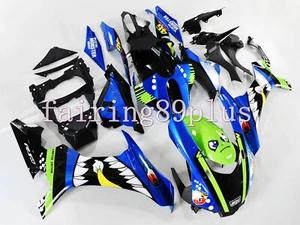 Blue Black Green Shark ABS Injection Fairing Kit Fit for 2015-2018 YZF R1 - Picture 1 of 8