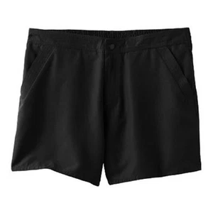 Croft & Barrow Black Tummy Slimmer Board Shorts Swimwear Women's Regular/Plus Sz - Picture 1 of 3