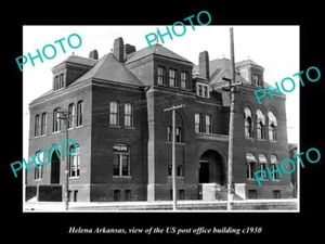 OLD 8x6 HISTORIC PHOTO OF HELENA ARKANSAS THE US POST OFFICE BUILDING c1930 - Picture 1 of 1