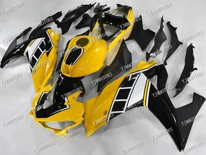 For YZF R3 R25 2015-2018 Yellow Black ABS Injection Mold Bodywork Fairing Kit - Bild 1 von 9