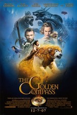 THE GOLDEN COMPASS Movie POSTER 27x40 G Nicole Kidman Daniel Craig Dakota Blue