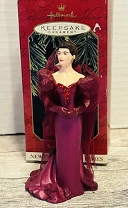 VTG Gone With the Wind Ornament Scarlett O'Hara 1st in Series 1997 Hallmark 4x2” - Picture 1 of 10