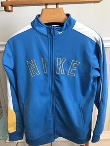 Nike Spell Out Retro Full-Zip Track Athletic Jacket YOUTH Sz. XL (18-20) Swoosh - Picture 1 of 10