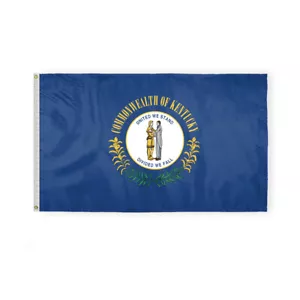 Bandiera di stato AGAS Kentucky KY lato singolo stampa rovescio 200D nylon casa banner - Foto 1 di 35