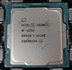 Intel Xeon W-1250 SRH48 Comet Lake 6-core FC LGA1200 CPU processor - Picture 1 of 1