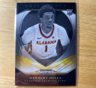 2021-22 Panini Prizm Draft Picks Brilliance Herbert Jones Rookie Alabama #11 - Image 1 of 2