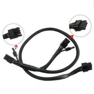 8Pin to Dual 8 6+2Pin GPU Graphics Cable Parts for CORSAIR RMX RMI HX Series - Picture 1 of 4