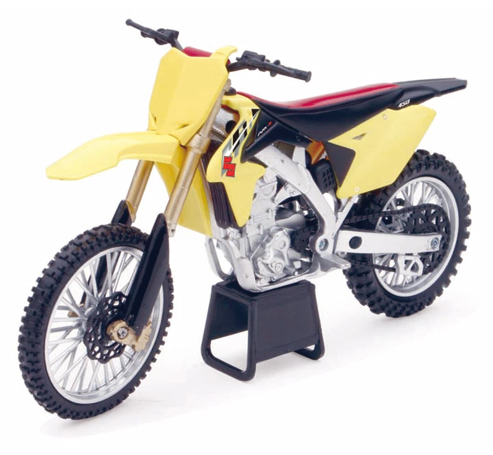 New Ray Toys Suzuki RMZ450 2014 Dirt Bike Replica 1:12 Scale Model - Image 1 of 1