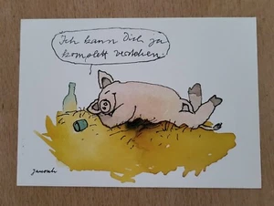 Janosch Postkarte Nr. 108 - Ich kann dich ja komplett verstehen - Bild 1 von 2