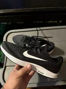 Nike Mujer Downshifter 9 Negro Blanco Antracita Zapatos para Correr AQ7486-001 Talla 12 - Imagen 1 de 5
