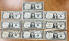 ✯ 1957 $1 Silver Certificate Star Note Currency ✯ Old Estate Dollars Rare