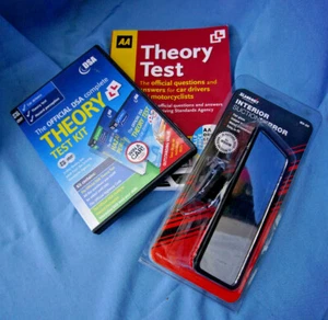 Learner Car Mirror, AA Theory Test book and PC Theory test Cd  - Bild 1 von 4