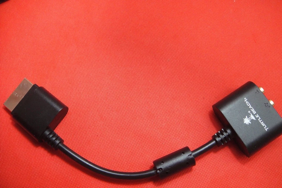 Turtle Beach Headset Optical Fiber RCA Audio Output Adapter XBOX 360 - Image 1 of 1