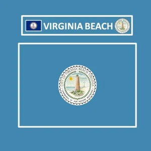 MAGNET # CITY CITY CITY: USA / USA # VIRGINIA BEACH - VIRGINIA - Picture 1 of 1