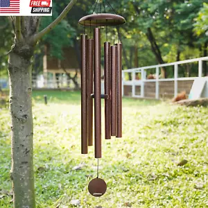 45'' Large Wind Chimes for outside - Memorial Wind Chimes Deep Tone Outdoor for - Picture 1 of 8