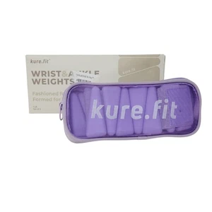 Kurefit verstellbare Handgelenk- & Knöchelgewichte je 1 Pfund hautfreundlich lila neu Karton - Bild 1 von 4