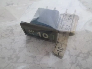 Receptor transmisor radiocontrol AM 27 MHz TX RX 10 bandas cristal usado radio control - Imagen 1 de 2
