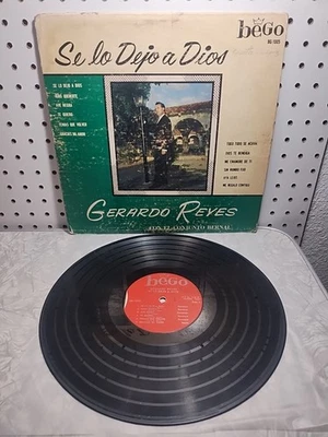 Latin Ranchera LP Gerardo Reyes Se Lo Dejo A Dios BEGO 1005 F/G Play Tested Foto 1 de 4