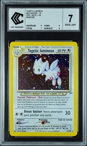 Carte Pokémon Togetic lumineux 15/105 Holo CCC 7 Neo Destiny Français - Foto 1 di 2