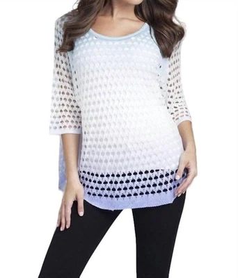 Top túnica punto abierto ángel talla M Foto 1 de 2