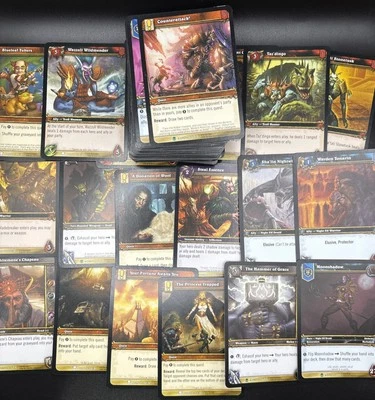 World Of Warcraft - Lote em massa de baralhos e cartas iniciais - MP - 58 cartas - Imagem 1 de 4