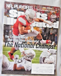Sports Illustrated 19. Januar 2015 Ezekiel Elliott Ohio State Buckeyes Champions - Bild 1 von 1