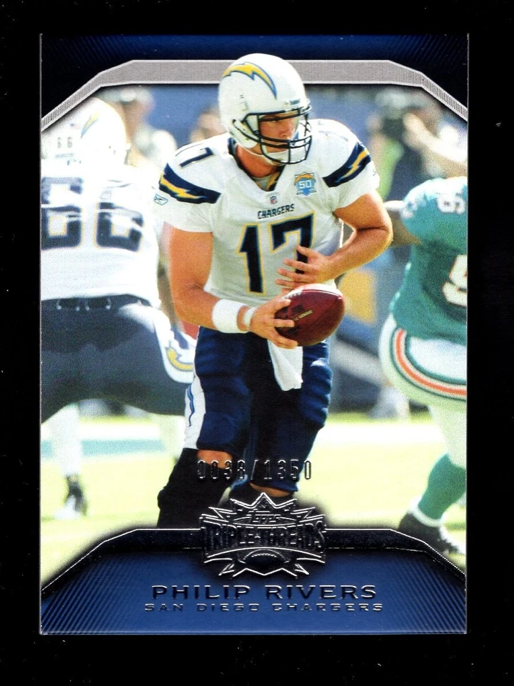 2010 TOPPS TRIPLE THREADS #35 PHILIP RIVERS CHARGERS 38/1350 - Image 1 of 1