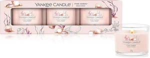 Yankee Candle Duftkerzen Geschenkset | Pink Sands gefüllt, 3 Stück, Einheitsgröße, - Bild 1 von 10