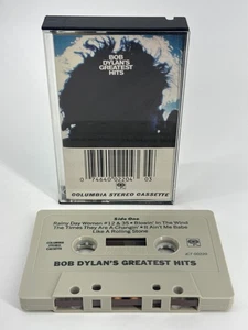 BOB DYLAN Greatest Hits Cassette Tape JCT 00220 Columbia Stereo 80s VTG USA - Picture 1 of 5