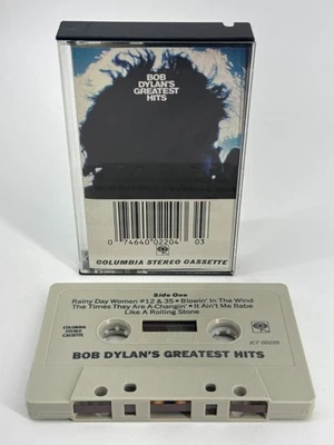 BOB DYLAN Greatest Hits Cassette Tape JCT 00220 Columbia Stereo 80s VTG USA - Image 1 of 4