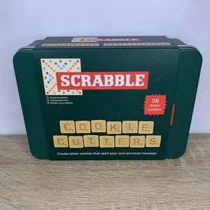 Scrabble Cookie Cutters In Tin - 26 x Letters (3cm x 3cm) - Picture 1 of 10