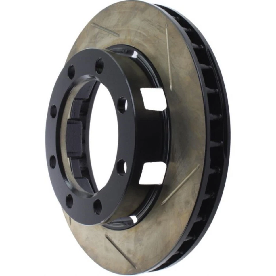 StopTech For GMC V2500 Suburban 1987-1991 Brake Rotor Cryo Slotted - Driver Side - Image 1 of 4