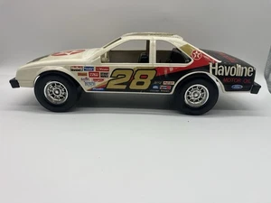 Vintage Processed Plastics Ford Thunderbird Havoline 28 NASCAR Free Shipping! - Picture 1 of 5