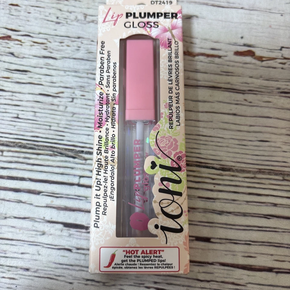 Ioni Clear Lip Plumper Gloss NEW High Shine - Image 1 of 4